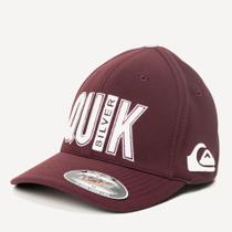 Boné Quiksilver Aba Curva Emb Quik Outdoor SM26 Red Berry