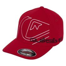 Boné Quiksilver Aba Curva Emb Side Omni SM25 - Vermelho
