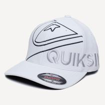 Boné Quiksilver Aba Curva Emb Side Omni SM26 Branco