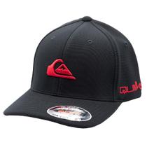 Boné Quiksilver Aba Curva Emb Solid WT23 Preto Boné Quiksilver Aba Curva Emb Solid WT23 Preto