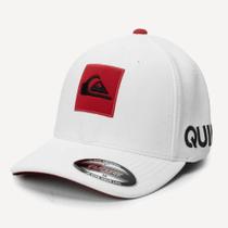 Boné Quiksilver Aba Curva Emb Square SM26 Branco Boné Quiksilver Aba Curva Emb Square SM26 Branco