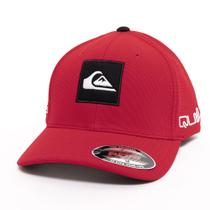Boné Quiksilver Aba Curva Emb Square WT25 Red