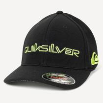 Boné Quiksilver Aba Curva Emb Type Momentum WT26 Preto