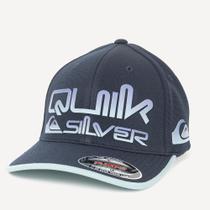 Boné Quiksilver Aba Curva Gradient Broken Type WT26 Marinho Boné Quiksilver Aba Curva Gradient Broken Type WT26 Marinho