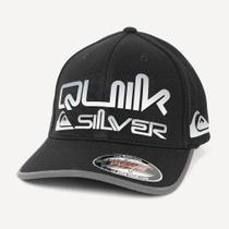 Boné Quiksilver Aba Curva Gradient Broken Type WT26 Preto Boné Quiksilver Aba Curva Gradient Broken Type WT26 Preto