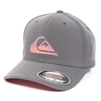 Boné Quiksilver Aba Curva Gradient Logo Signature Dark Grey