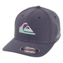 Boné Quiksilver Aba Curva Gradient Logo Spray SM25 Dark Grey
