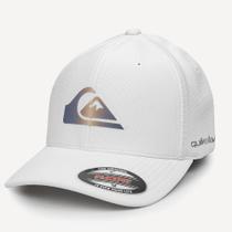 Boné Quiksilver Aba Curva Gradient Logo Wordblock WT26 White