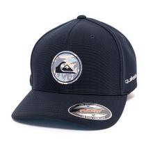 Boné Quiksilver Aba Curva Gradient Round Tropicamo WT25 Navy