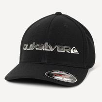 Boné Quiksilver Aba Curva Gradient Running Stitch WT26 Preto Boné Quiksilver Aba Curva Gradient Running Stitch WT26 Preto