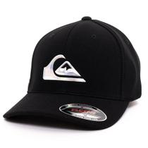 Boné Quiksilver Aba Curva Hologram 3D Logo WT25 Black