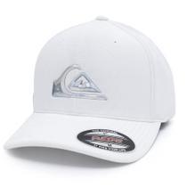 Boné Quiksilver Aba Curva Hologram 3D Logo WT25 White Boné Quiksilver Aba Curva Hologram 3D Logo WT25 White