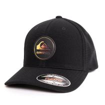 Boné Quiksilver Aba Curva Hologram Full Logo Patch W25 Black