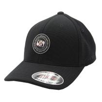 Boné Quiksilver Aba Curva Hologram Patch SM23 Preto Boné Quiksilver Aba Curva Hologram Patch SM23 Preto