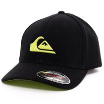 Boné Quiksilver Aba Curva Lime Logo WT25 Black