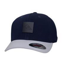 Boné Quiksilver Aba Curva Matte Square Azul