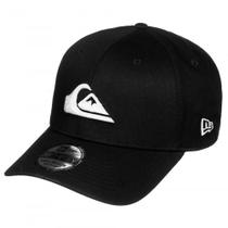Boné Quiksilver Aba Curva Mountain & Wave Black Preto/Branco