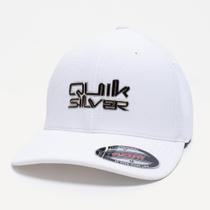 Boné Quiksilver Aba Curva Outline Broken Omni SM26 Branco Boné Quiksilver Aba Curva Outline Broken Omni SM26 Branco