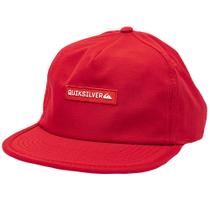 Boné Quiksilver Aba Reta DNA Clicker SM26 Vermelho