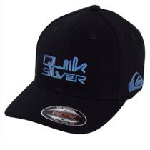 Boné Quiksilver Black Gradient Broken Type Boné Quiksilver Black Gradient Broken Type