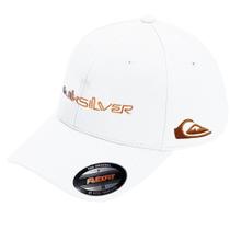 Boné Quiksilver Emb Type Down Word White