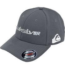 Boné Quiksilver Emb Type Heritage Regal Dark Grey