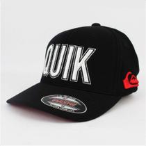 Boné Quiksilver Flexfit Emb Quik Outdoor Black M Boné Quiksilver Flexfit Emb Quik Outdoor Black M