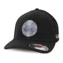 Boné Quiksilver Flexfit Gradient Logo Natgeo Black Boné Quiksilver Flexfit Gradient Logo Natgeo Black