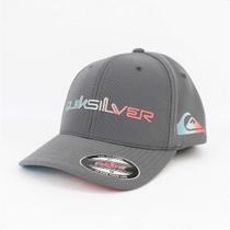 Boné Quiksilver Flexfit Gradient Type New Wave Dark Grey M