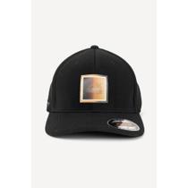 Boné Quiksilver Hologram Square Logo Cor:PretoTamanho:MGênero:Masculino
