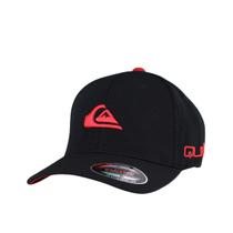 Boné Quiksilver Juvenil Square Black P Patch Bordado em 3D Q911A0244