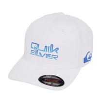 Boné Quiksilver Masculino Aba Curva Gradient Broken Type Branco Adulto