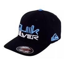 Boné Quiksilver Masculino Aba Curva Omni Surf Preto Adulto