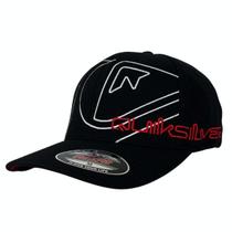 Boné Quiksilver Masculino Aba Curva Side Omni Preto Adulto