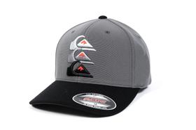 Boné quiksilver original emb three logo grey