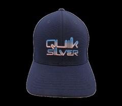 Boné quiksilver original gradient broken type navy Boné quiksilver original gradient broken type navy