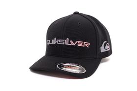 Boné quiksilver original gradient type new wave black Boné quiksilver original gradient type new wave black