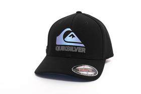 Boné quiksilver original soft hologram black