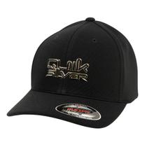 Boné Quiksilver Outline Broken Preto