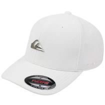 Boné Quiksilver Plate Silver Branco M