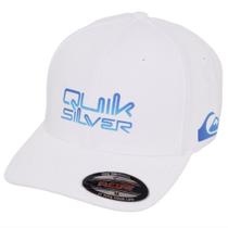 Boné Quiksilver White Gradient Broken Type White Boné Quiksilver White Gradient Broken Type White