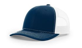 Boné R RICHARDSON 112 Mesh Back Snapback Azul-Marinho e Branco