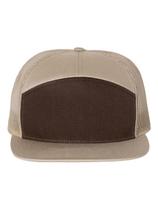 Boné R RICHARDSON 168 Seven-Panel Trucker Marrom Caqui Boné R RICHARDSON 168 Seven-Panel Trucker Marrom Caqui