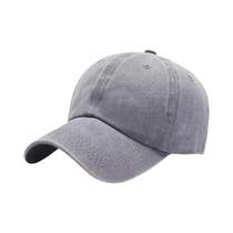 Boné Retro Feminino De Verão Em Cor Sólida, Estilo Vintage, Lavado, Com Visor De Beisebol Macio Para