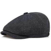 Boné Retrô Masculino - Boina de Jornaleiro com Fivela Lateral - Estilo Hip Hop (Outono/Inverno) Boné Retrô Masculino - Boina de Jornaleiro com Fivela Lateral - Estilo Hip Hop (Outono/Inverno)