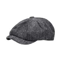Boné Retro Peaky Blinders Para Homens, Chapéu Octogonal Unissex Para Primavera E Outono Boné Retro Peaky Blinders Para Homens, Chapéu Octogonal Unissex Para Primavera E Outono