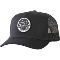 Boné Rip Curl Aba Curva Wetsuit Icon Trucker SM24 Black Boné Rip Curl Aba Curva Wetsuit Icon Trucker SM24 Black