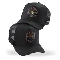 Boné Rodeio Country Boiadeira Pampas Ajustável Trucker Telinha