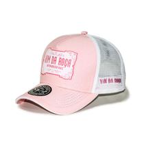 Boné Rosa Unissex Trucker Aba Curva - VDR Western Girl