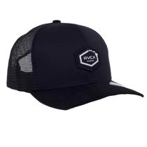 Boné RVCA Aba Curva Hawaii Trucker SM25 Preto